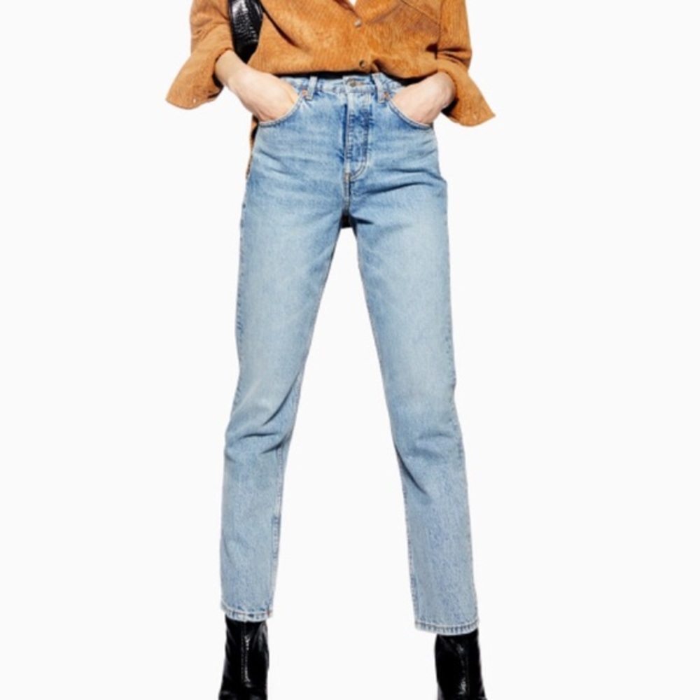 Topshop High Rise New Boyfriend Jeans